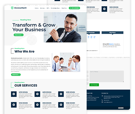 accounting and Tax firm theme