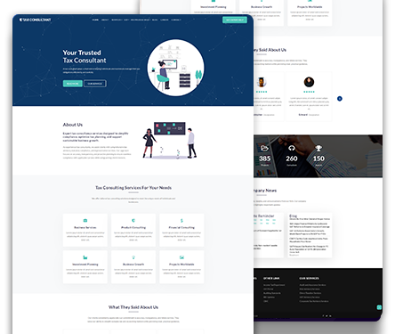 Tax Consultant Theme 6