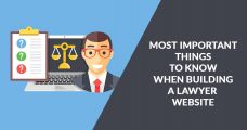 Most Important Things to Know When Building a Lawyer Website