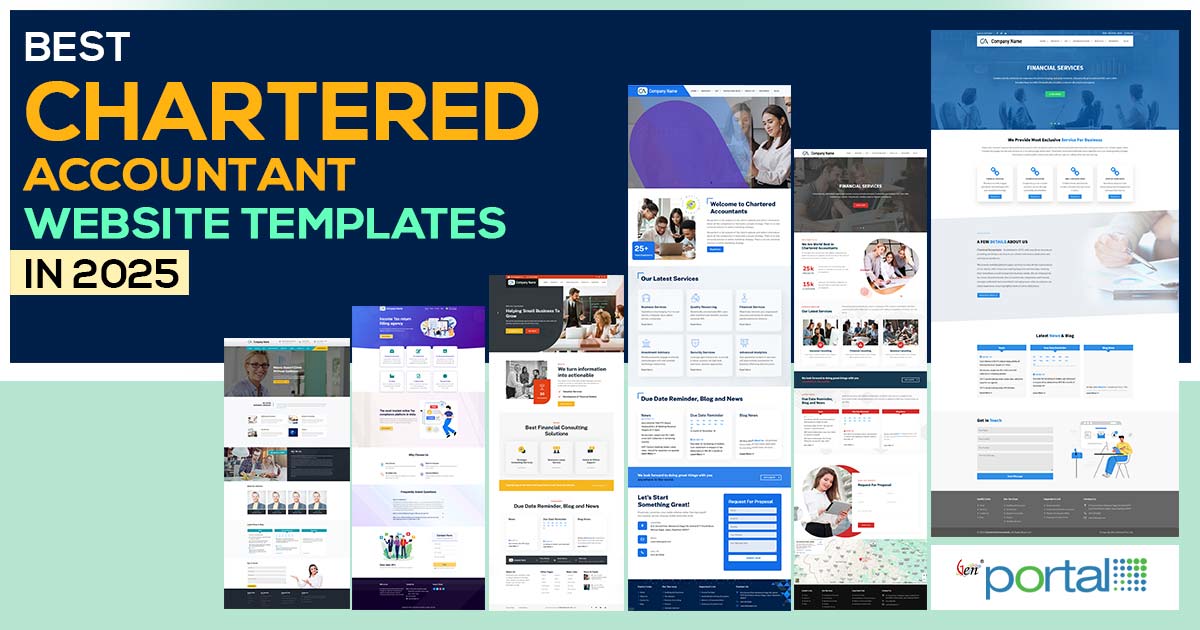 Top Accounting & Chartered Accountant Website Templates 2023