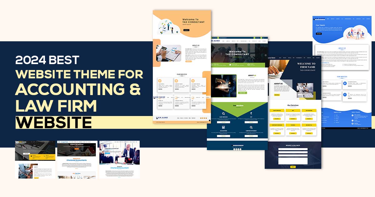 2022 Best Responsive Website Themes for Accounting, Corporate & Law Firm Website