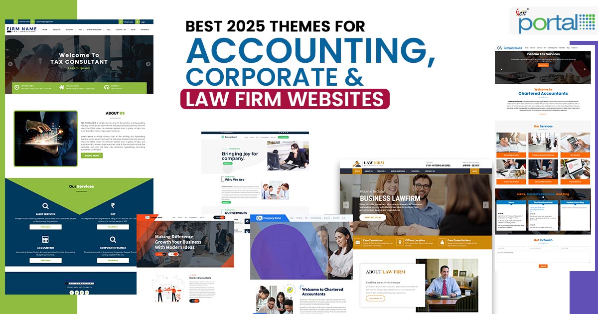 Responsive Website Themes for CA, CS & Lawyer