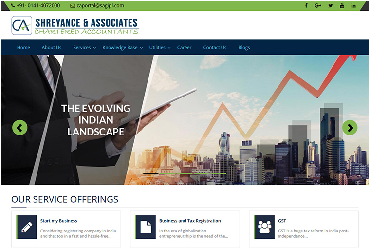 Top Chartered Accountant Website Templates for Firm in 2024