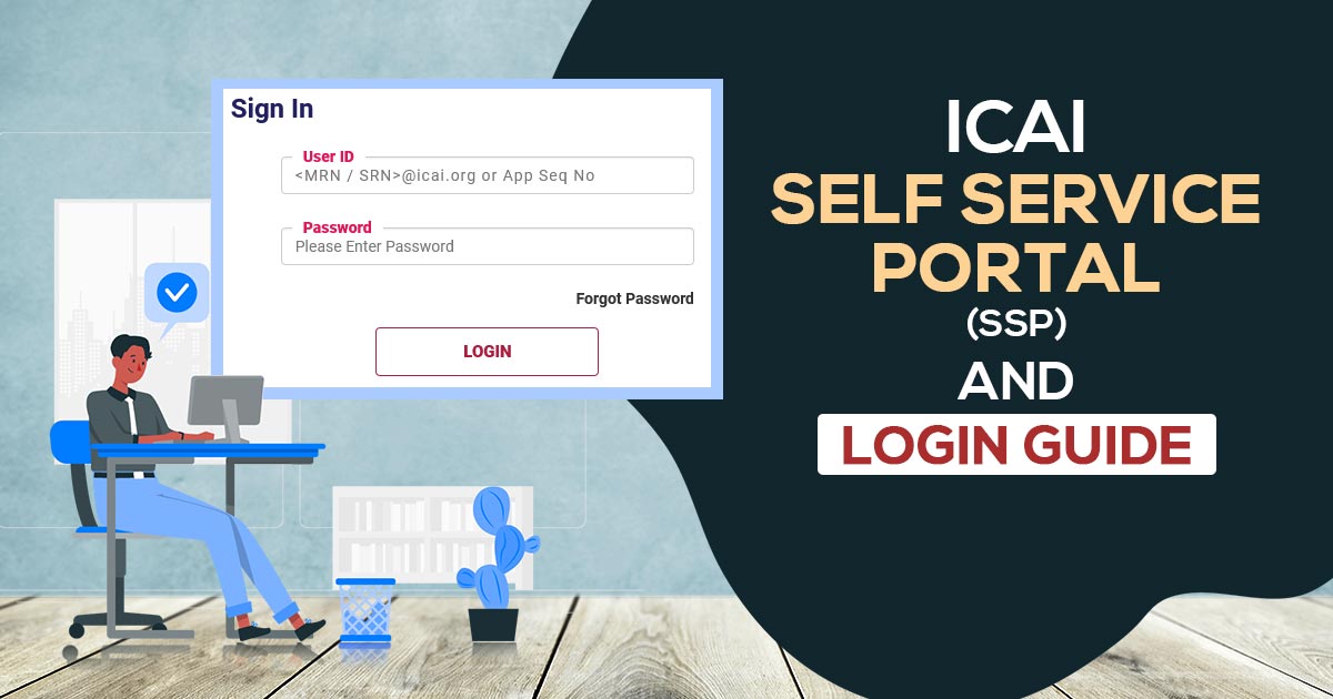 ICAI Self Service Portal image