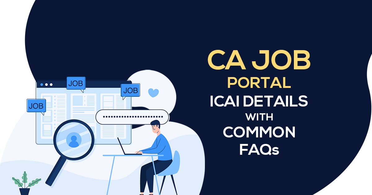 Online CAJobs Portal ICAI