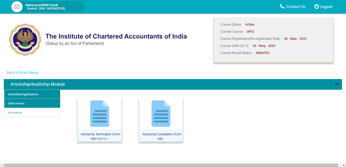 ICAI Self Service Portal (SSP) and Login Guide | CA Portal