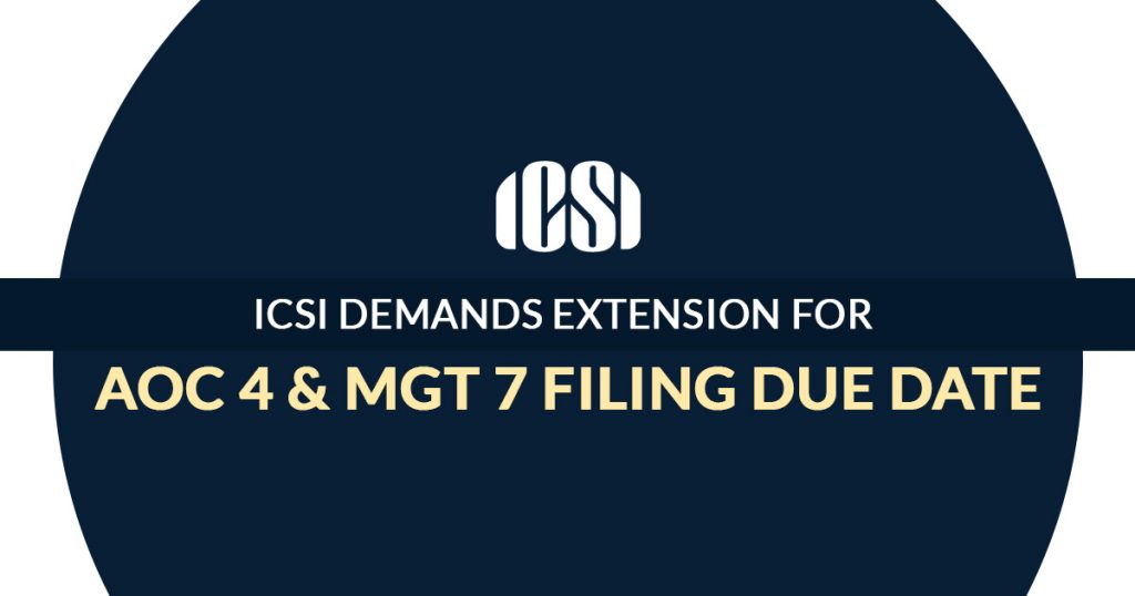 ICSI Demands extension Due date