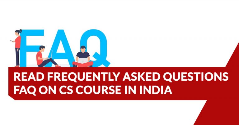 Read Frequently Asked Questions (FAQ) on CS course in India