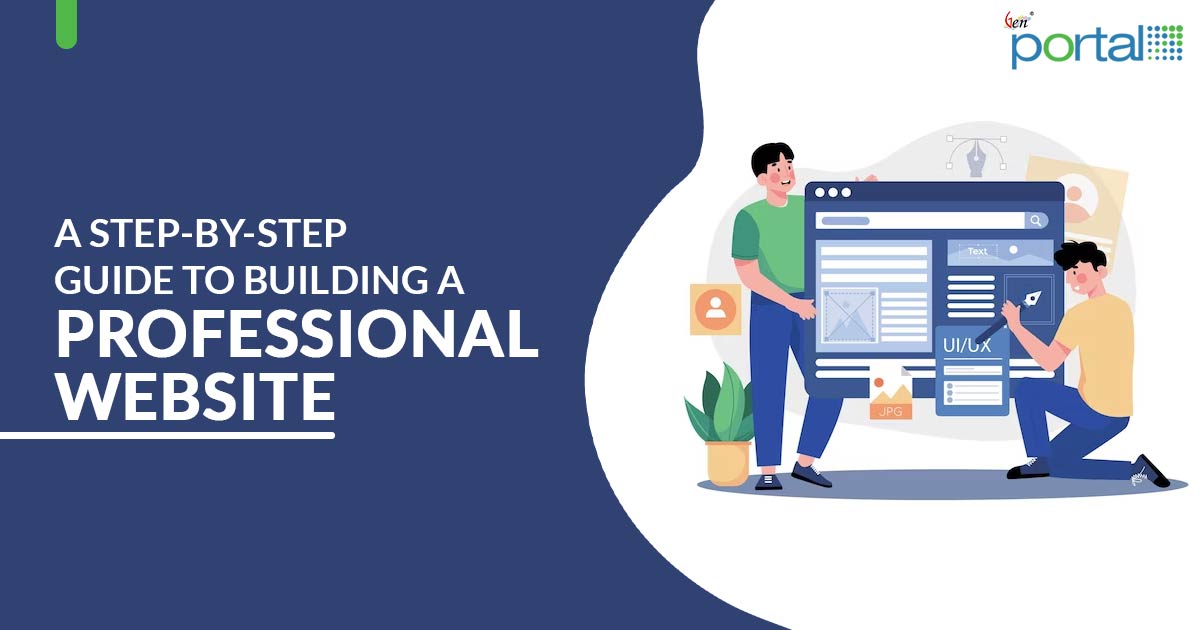 Professional Website following Steps