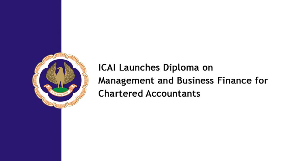 ICAI launch DMBF for CA