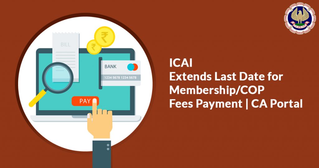 ICAI membership/COP fees