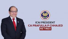 ICAI President CA Prafulla P Chhajed Retires