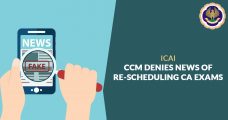 ICAI: CCM Denies News of re-scheduling CA Exams