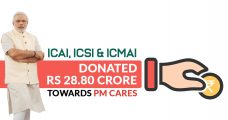 ICAI, ICSI and ICMAI Donated Rs 28.80 crore Towards PM CARES