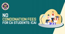 No Condonation Fees for CA Students: ICAI