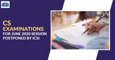 CS Examinations for June 2020 Session Postponed by ICSI
