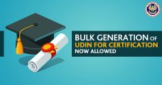 Bulk Generation of UDIN for Certification now Allowed