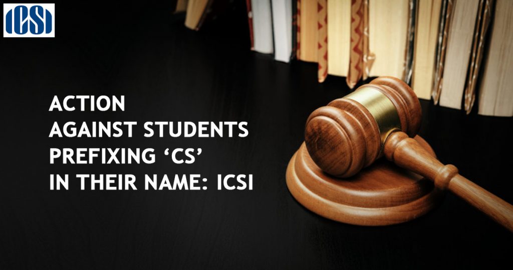 Students prefixing ‘CS’ ICSI
