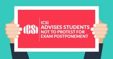 ICSI Advises Students Not To Protest for Exam Postponement