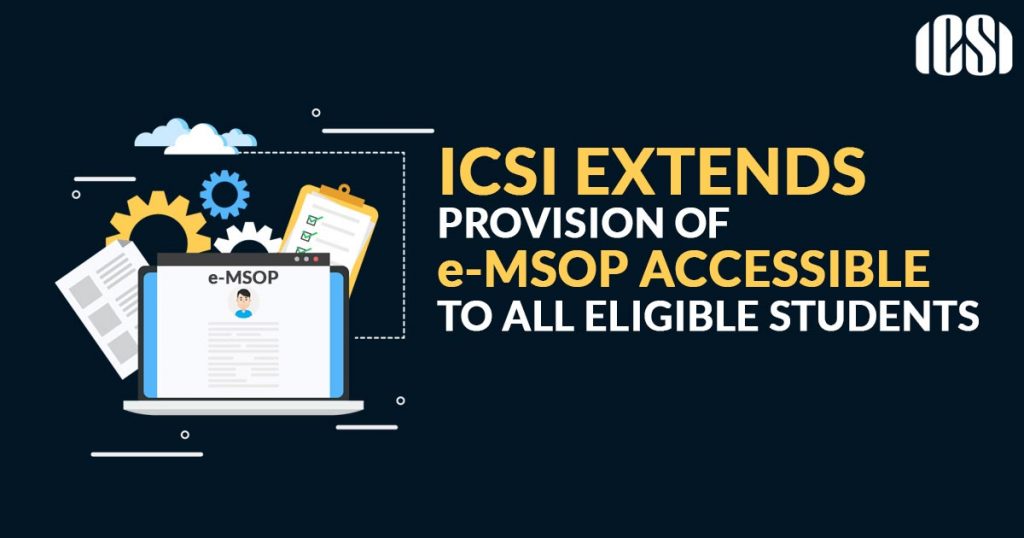 provision of making e-MSOP accessible