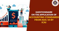 Questionnaire on the Application of Accounting Standards from Aug 10 by ICAI