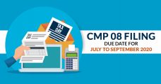CMP-08 Return Filing Due Date For January to March 2023