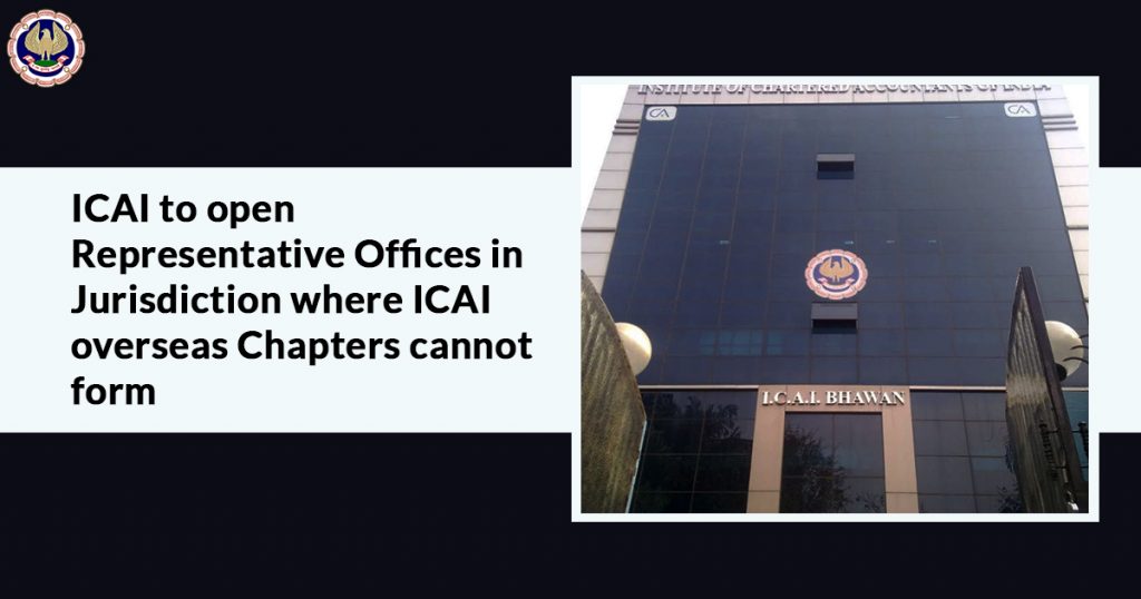 ICAI overseas Chapters cannot be formed