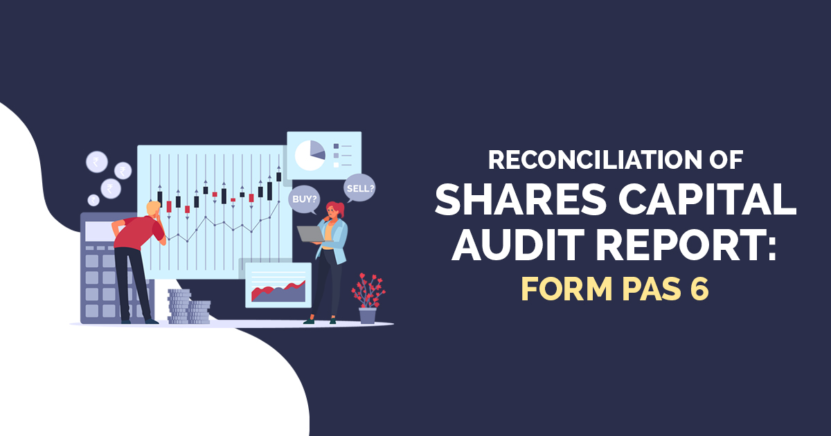 Shares Capital Audit Report Form PAS 6