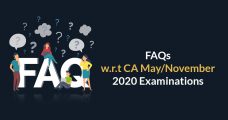 FAQs w.r.t CA May/November 2020 Examinations
