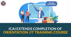 ICAI Extends Completion of Orientation /IT Training Course