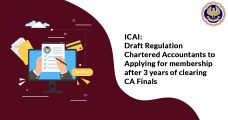 ICAI: Draft Regulation CA to Applying for membership after 3 years of clearing CA Finals