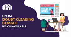 Online Doubt Clearing Classes by ICSI Available