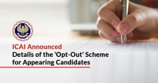 ICAI Allowed Opt-Out Scheme Option for CA Exam May/June 2021