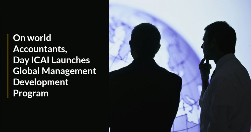 ICAI Launches Global Management Development