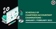Schedule Of Chartered Accountant Examinations – January / February 2021