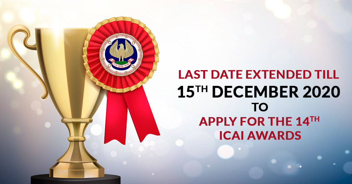apply for the 14th ICAI Awards