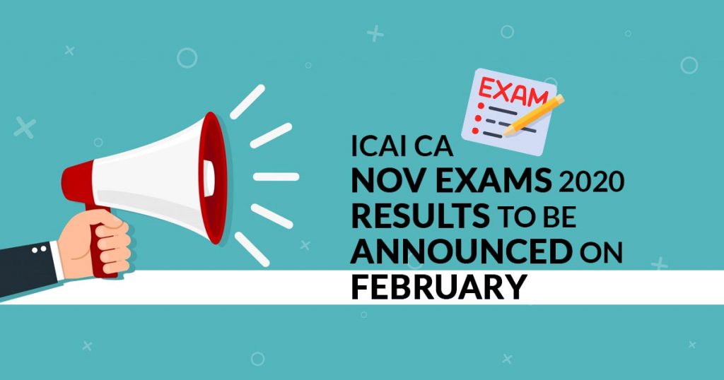 ICAI said CA Nov Exam results