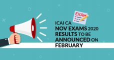 ICAI CA Nov Exams 2020 results to be announced on February