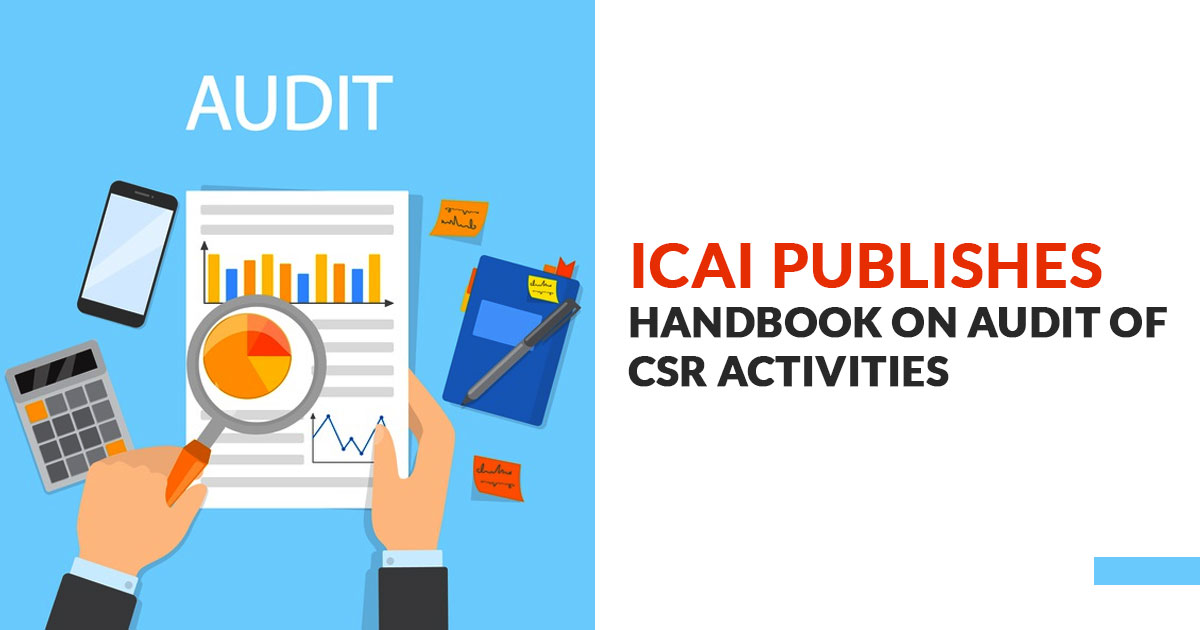ICAI Publishes Handbook on Audit of CSR Activities