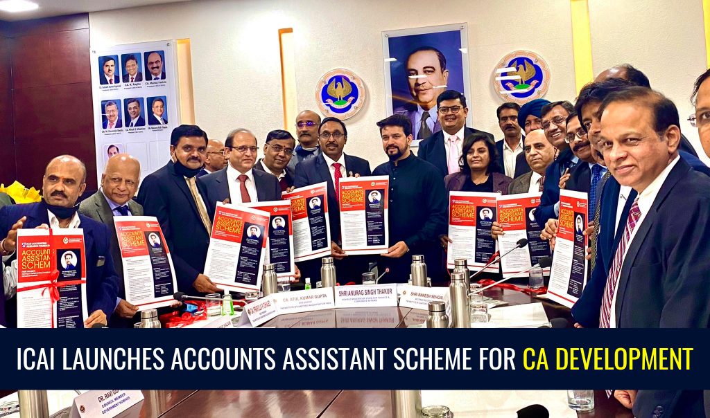 ICAI launches Accounts Assistant Scheme CA