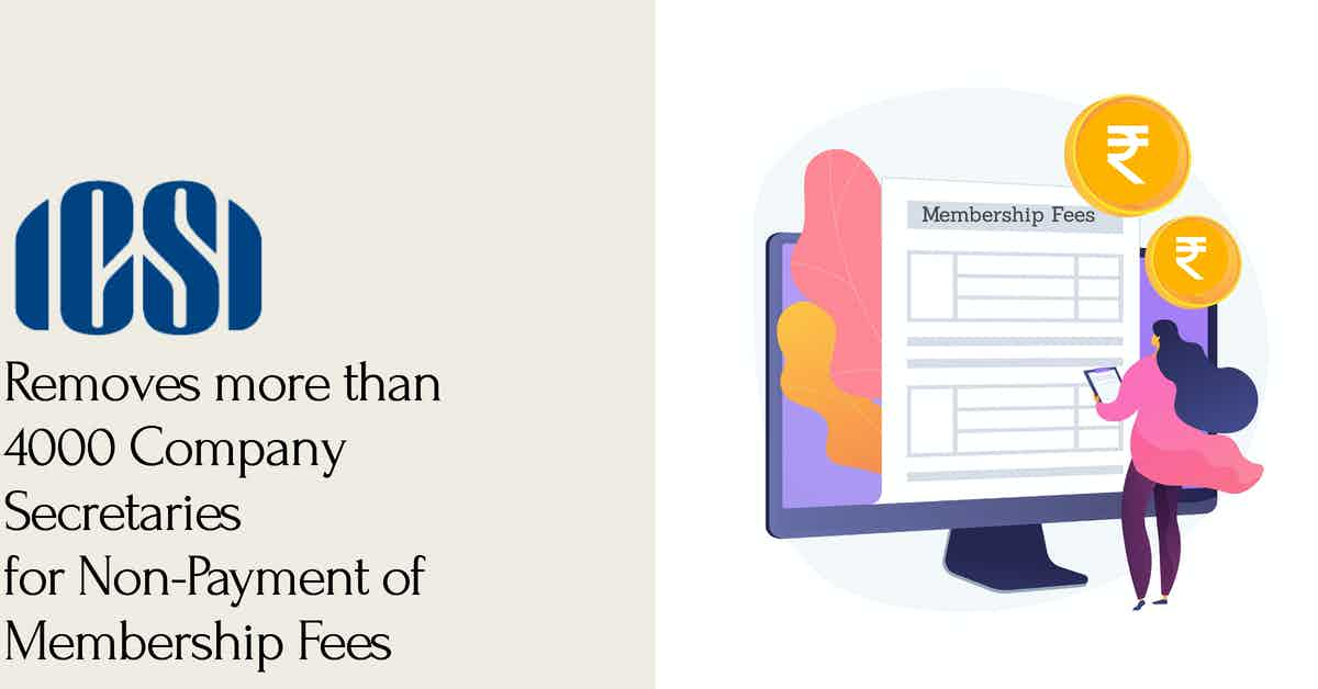 ICSI Membership Fees