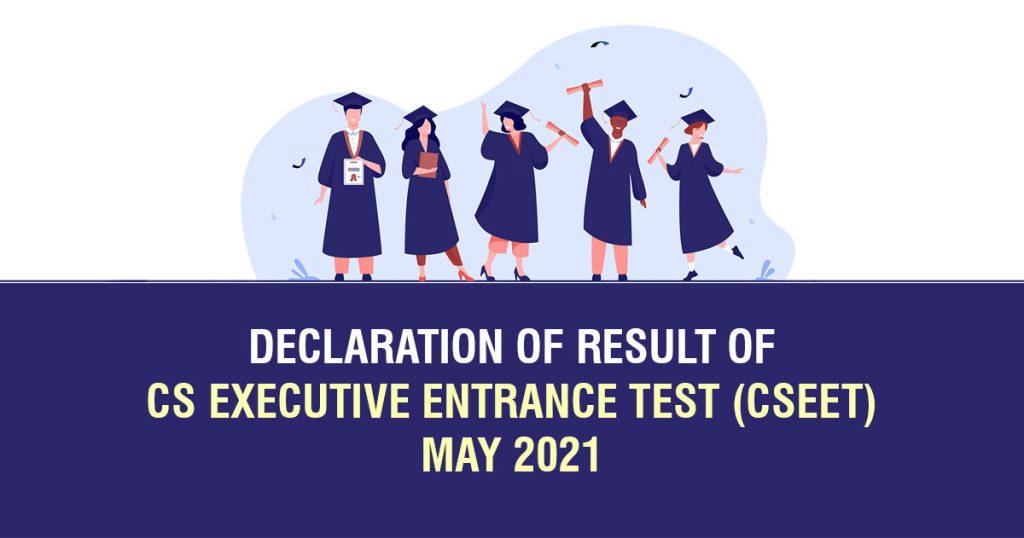 esult of CS Executive Entrance Test
