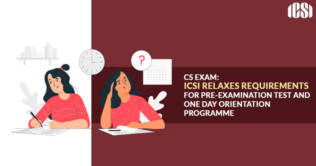 CS Pre-Examination Test and Programme