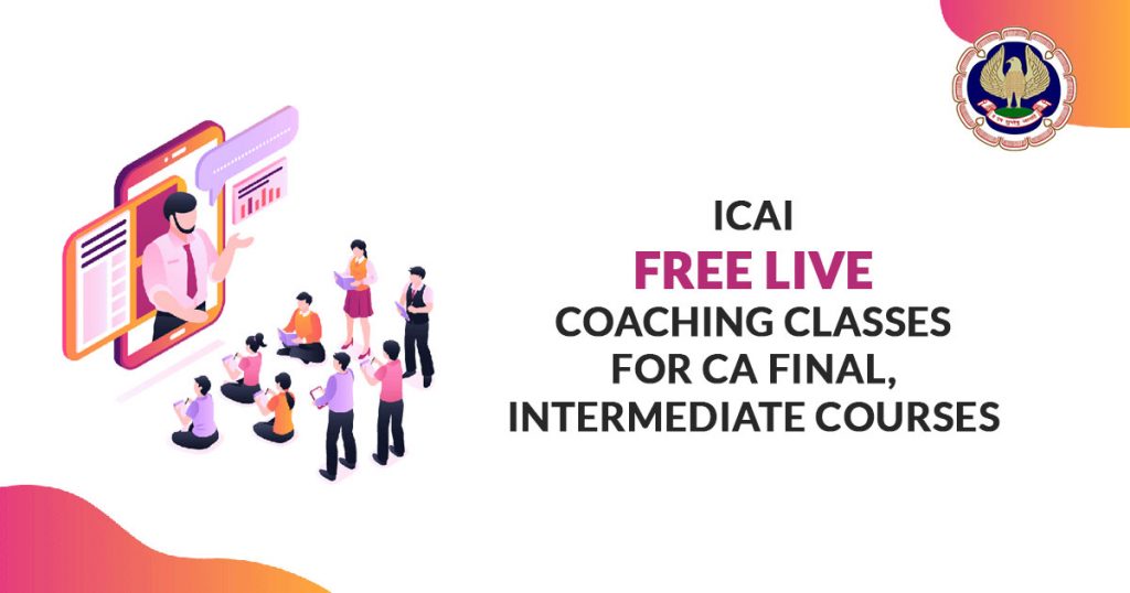 Free Live Coaching Classes For CA Courses