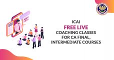 ICAI Live Coaching Classes For Students of Foundation Course appearing in Nov 2021 Exam