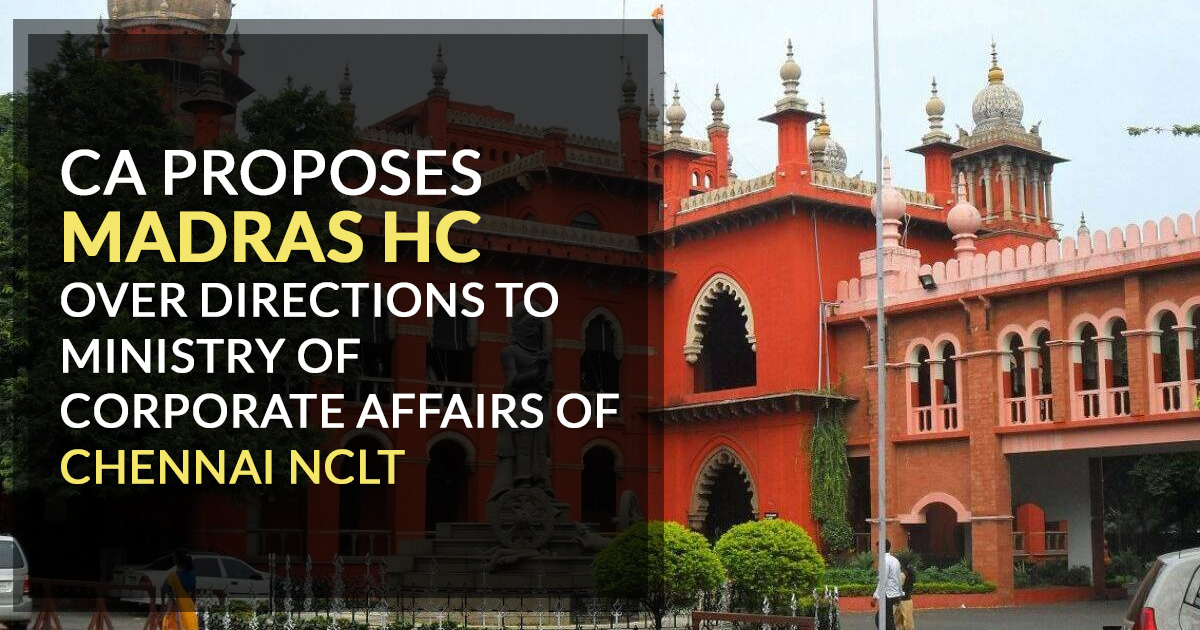 Madras HC over Directions to Ministry of Corporate Affairs