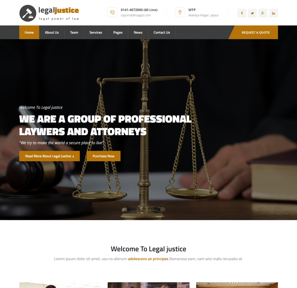 Top 5 Legal Website Templates for Indian Lawyers in 2024