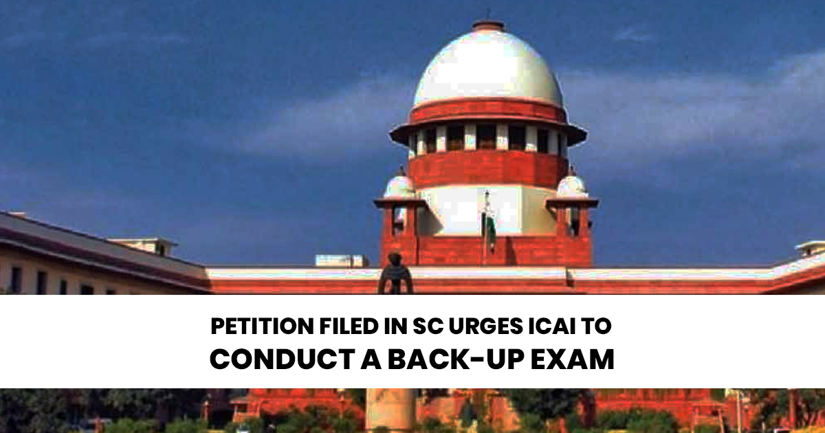 Petition Filed in SC urges ICAI