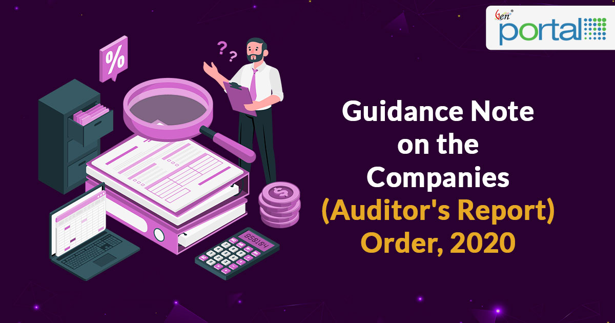 ICAI : Guidance Note on the Companies (Auditor's Report) Order, 2020