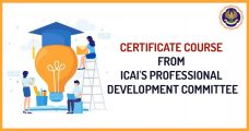 Certificate Course From ICAI's Professional Development Committee